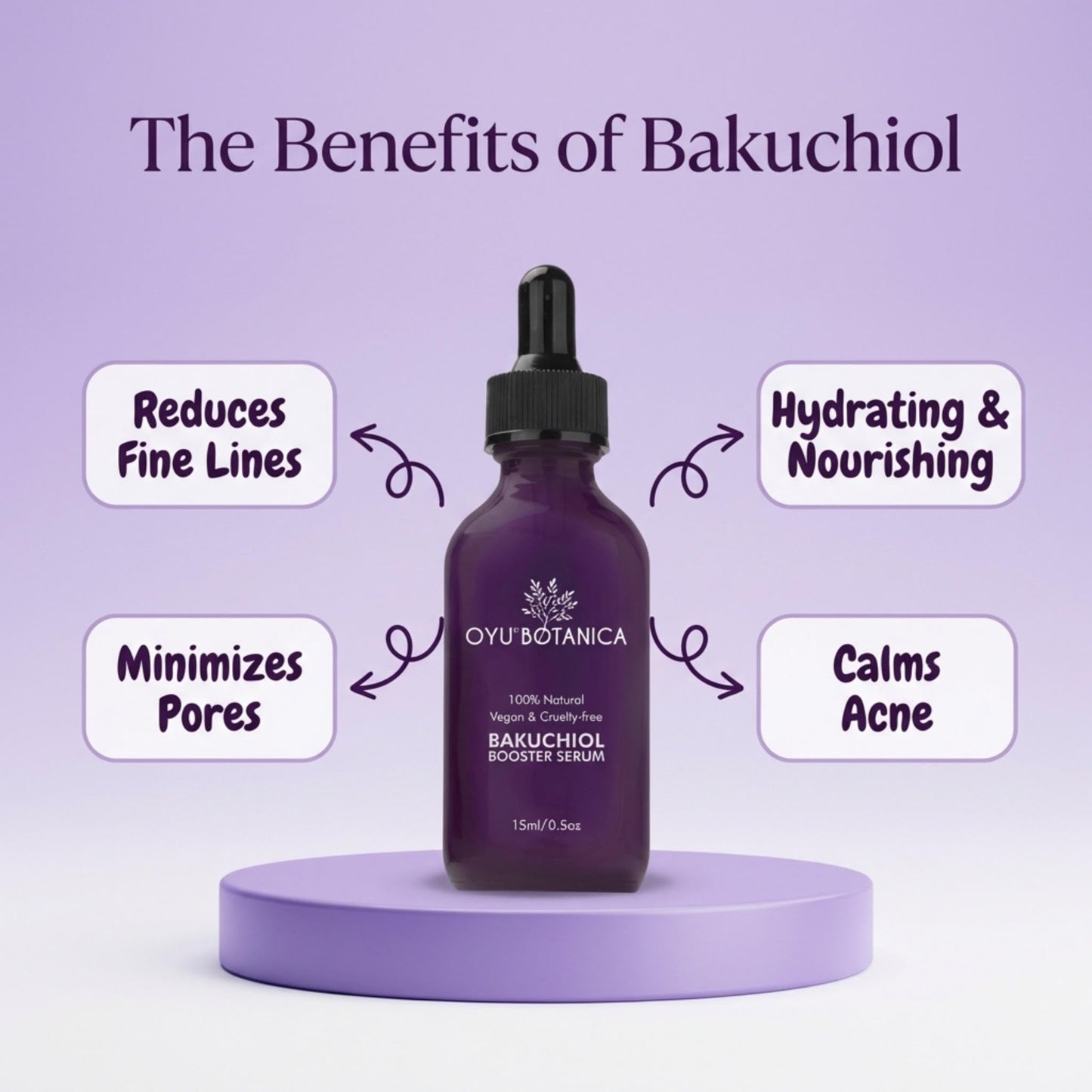 Bakuchiol Serum for Sensitive Skin - Gentle Retinol Alternative