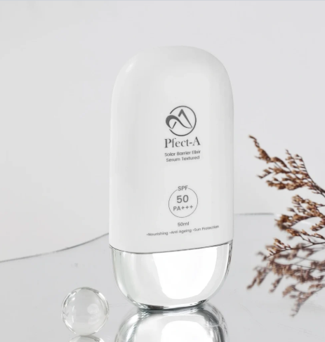 Pfect-A Solar Barrier Elixer SPF50 PA+++ serum textured