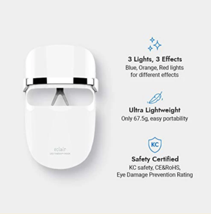 K-beauty LED Therapy Mask | Collagen Boosting Light Therapy for Clear, Refined Skin