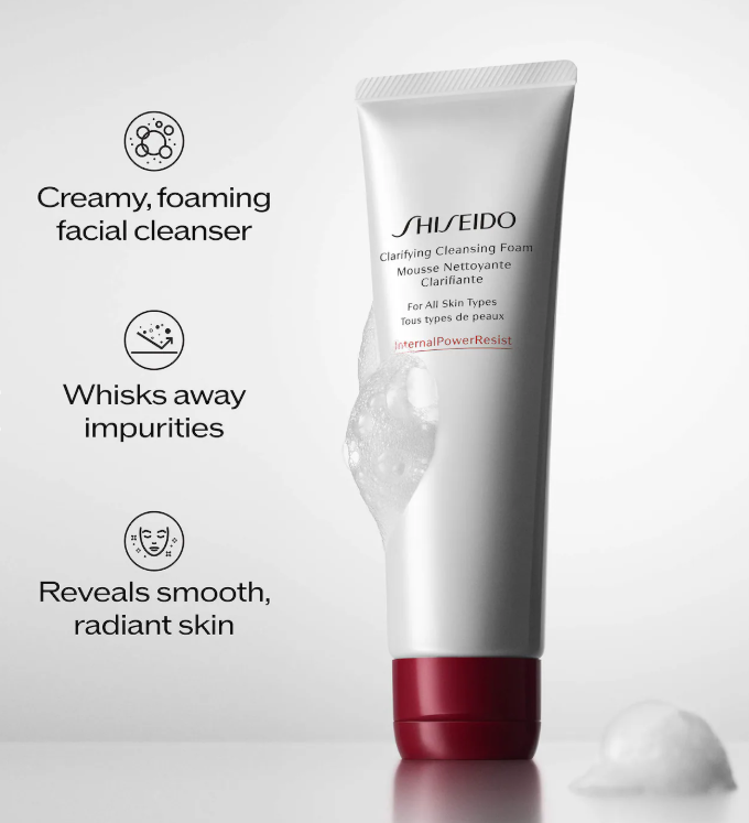 Cleansing Foam Clarifying Cleansing Shiseido Defend Skincare  125 ml
