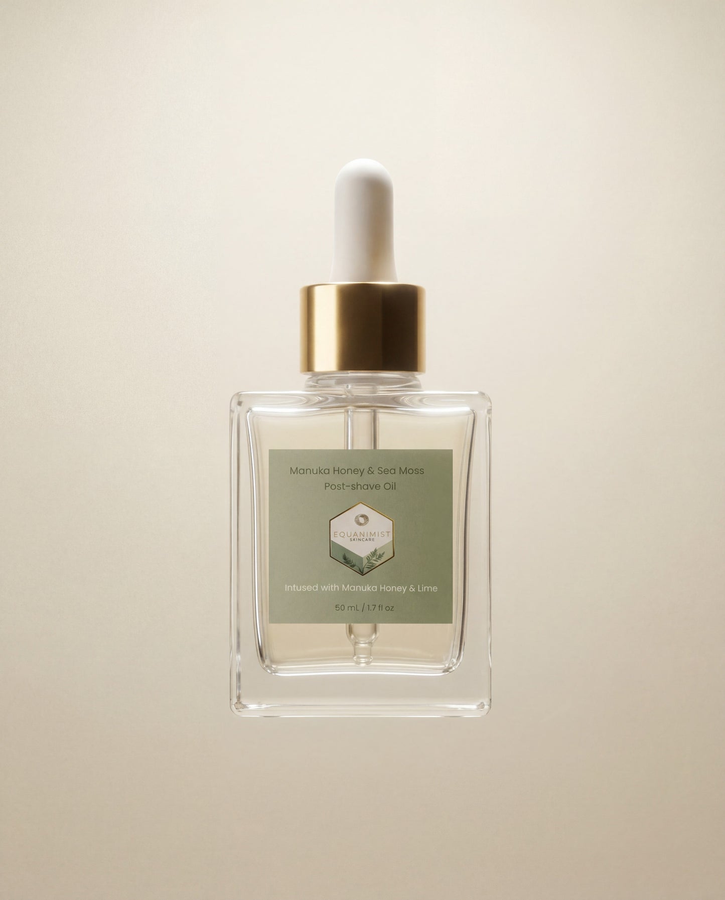 Manuka Honey Post-Shave Oil with Sea Moss for Nourished Skin