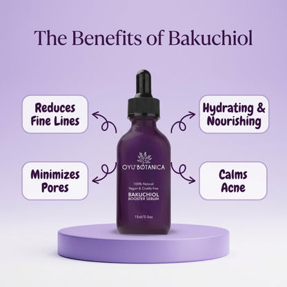 Bakuchiol Serum for Sensitive Skin - Gentle Retinol Alternative