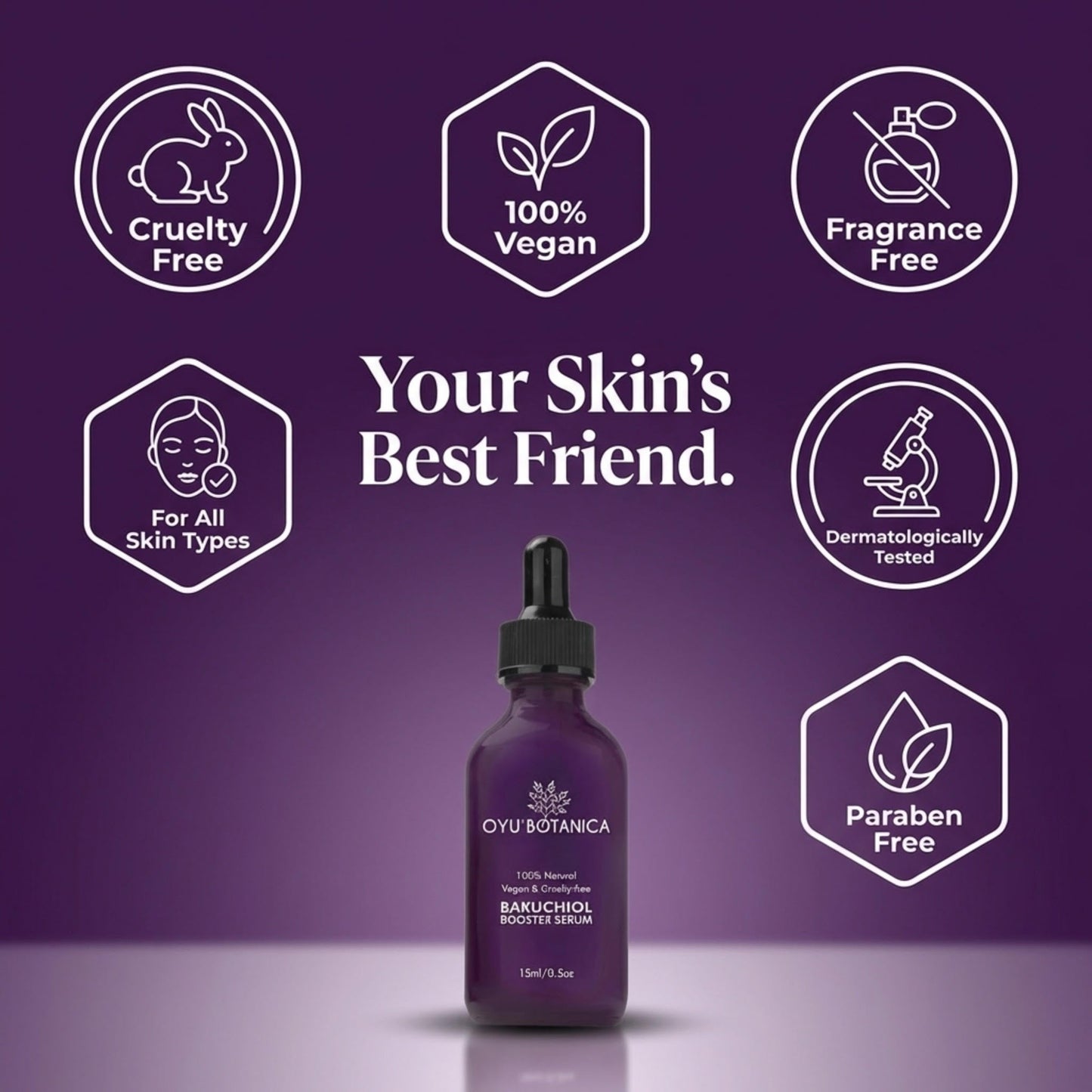 Bakuchiol Serum for Sensitive Skin - Gentle Retinol Alternative